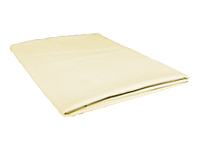 Prześcieradło bawełniane bez gumki 160x200 ecri