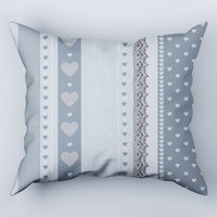 Szara Poszewka satyna bawełniana 70x80 078szary