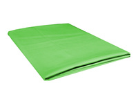 Prześcieradło bawełniane bez gumki 160x200 limonka