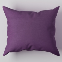 Fioletowa Poszewka jednobarwna satyna bawełniana 70x80 fiolet