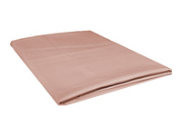 Prześcieradło bawełniane bez gumki 160x200 kawowe