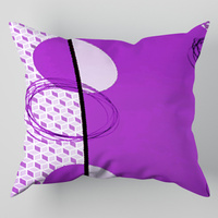 Wrzosowa Poszewka satyna bawełniana 70x80 006wrz