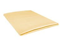 Prześcieradło bawełniane bez gumki 160x200 kremowe