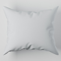 Biała Poszewka jednobarwne satyna bawełniana 70x80 białe