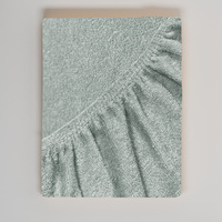 Prześcieradło z gumką 90x200 frotte Grafitowe