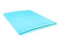 Prześcieradło bawełniane bez gumki 160x200 jasnyturkus