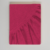 Pokrowiec na fotel kosmetyczny frotte Bordo