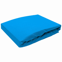 Prześcieradło bez gumki 160x220 Jersey Chabrowe